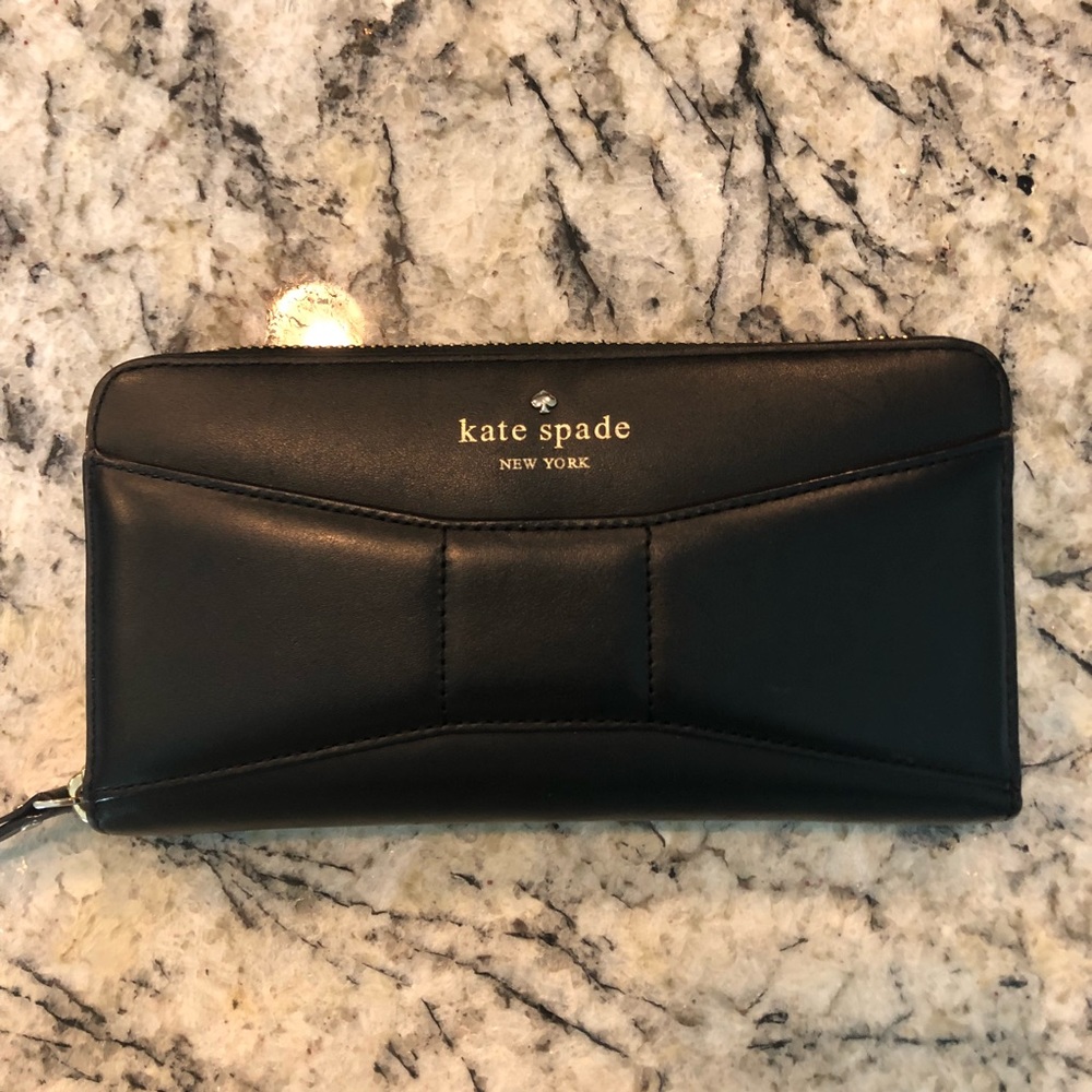 Kate Spade black wallet